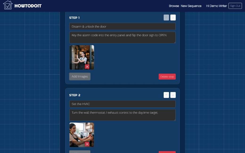 HowToDoIt screenshot